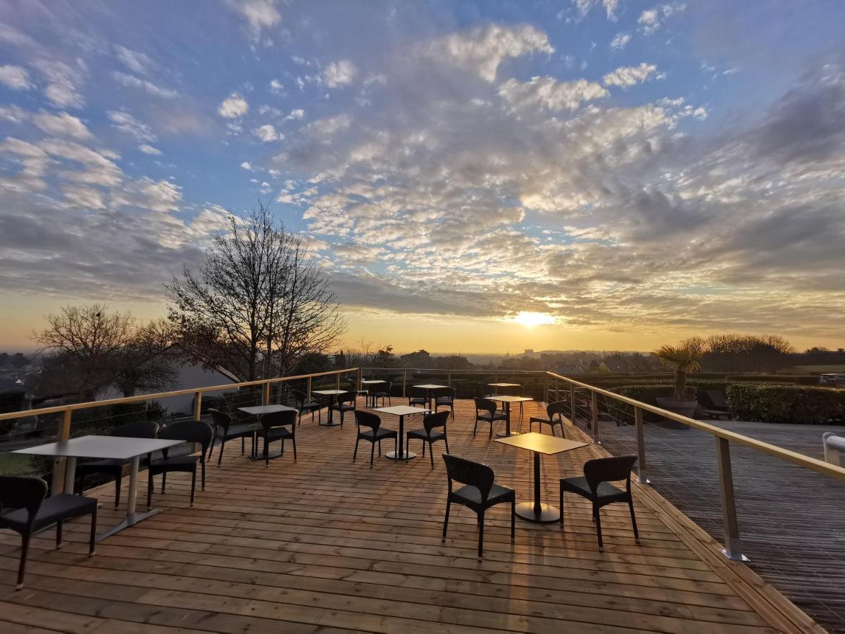 Les Terrasses De Saumur - Hotel & Appartements - Restaurant & Spa מראה חיצוני תמונה