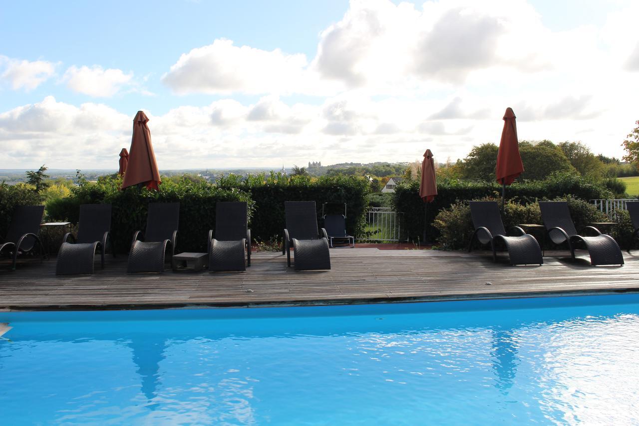Les Terrasses De Saumur - Hotel & Appartements - Restaurant & Spa מראה חיצוני תמונה